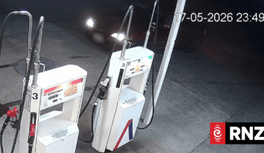 Rural petrol station in Manawatū hit three times in same night by thieves