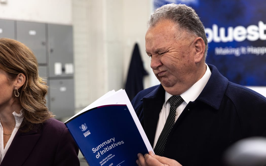 Shane Jones with Budget 2026