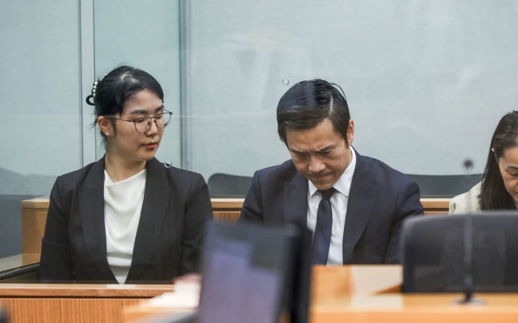 Lanyue Xiao and her husband Kaixiao Liu