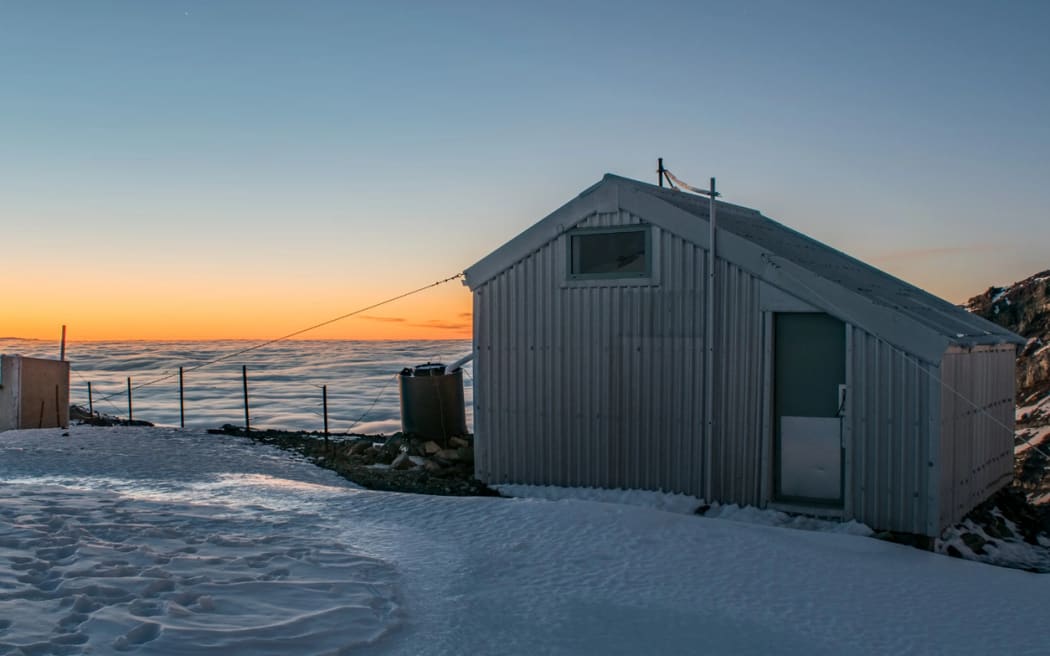 Whangaehu Hutt on Mt Ruapehu.