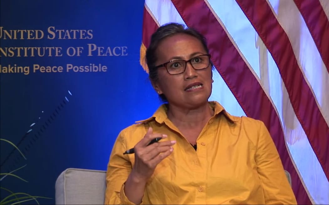 Maureen Penjueli, and a team of regional experts shared valuable insights during the United States Institute of Peace’s panel discussion