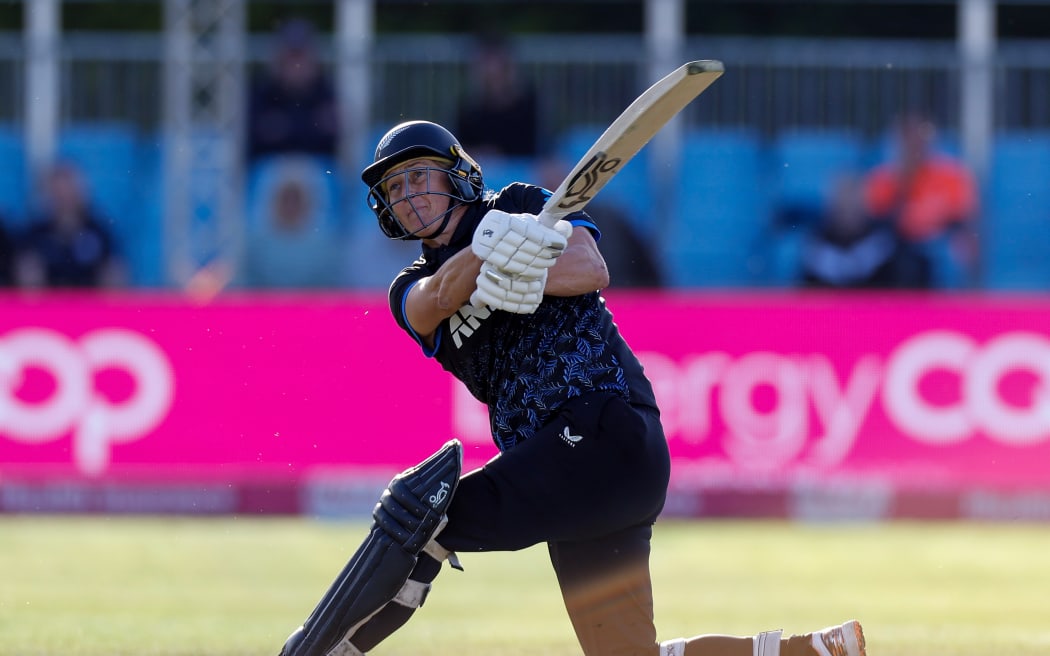 Sophie Devine of New Zealand batting