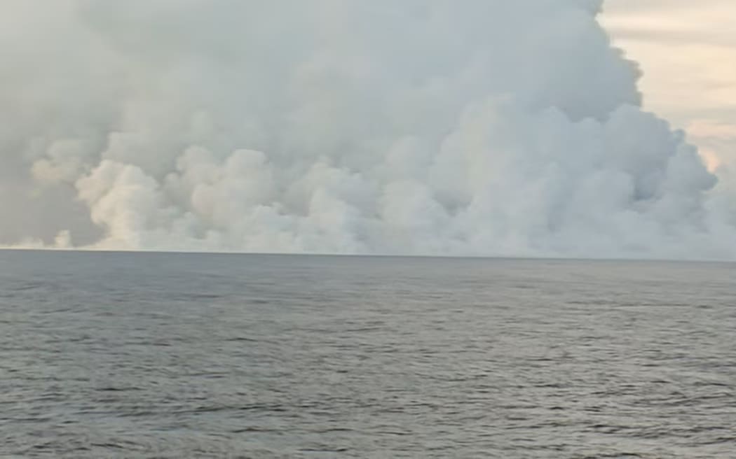 Experts were watching the eruption closely despite its remote location.