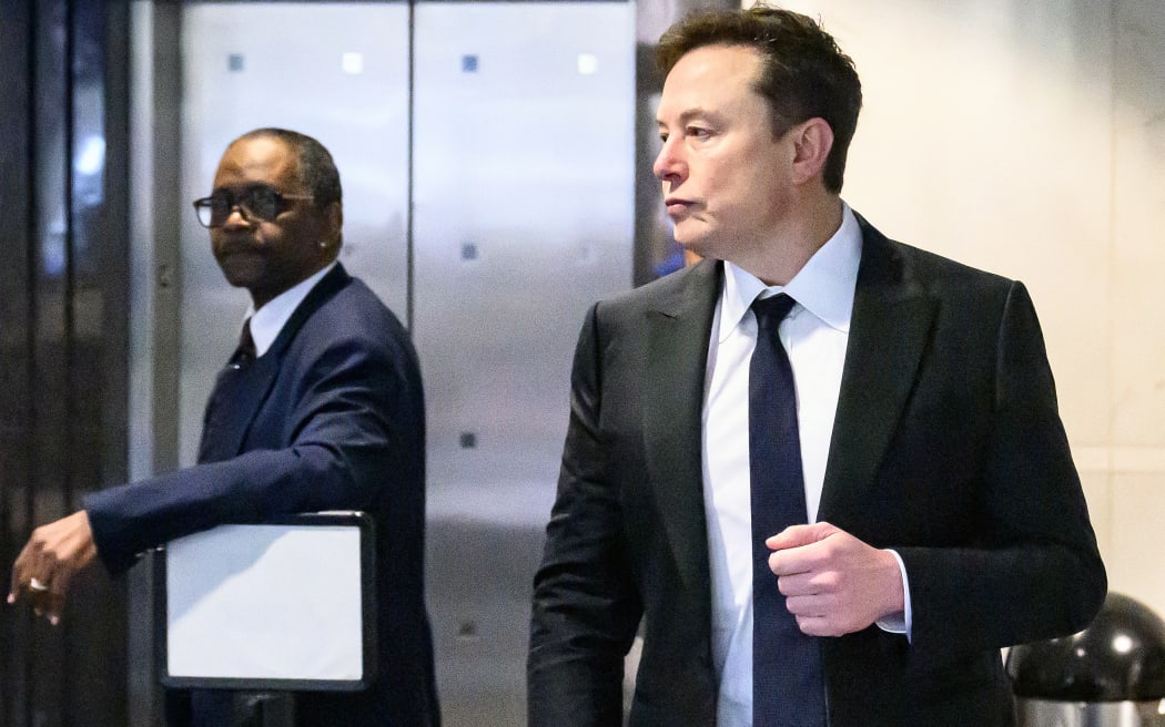 Elon Musk arrives at the federal courthouse during proceedings in the trial over his lawsuit against OpenAI in Oakland, California, on April 30, 2026. Billionaire Elon Musk took the stand April 28 to accuse OpenAI and its boss Sam Altman of betraying the AI company's altruistic origins, in a trial that could have far-reaching consequences for the industry and oblige the ChatGPT maker to profoundly revamp its business. The legal clash across the bay from San Francisco is widely seen as a battle of egos pitting the world's richest person against a startup Musk once backed and now trails in the booming AI sector.