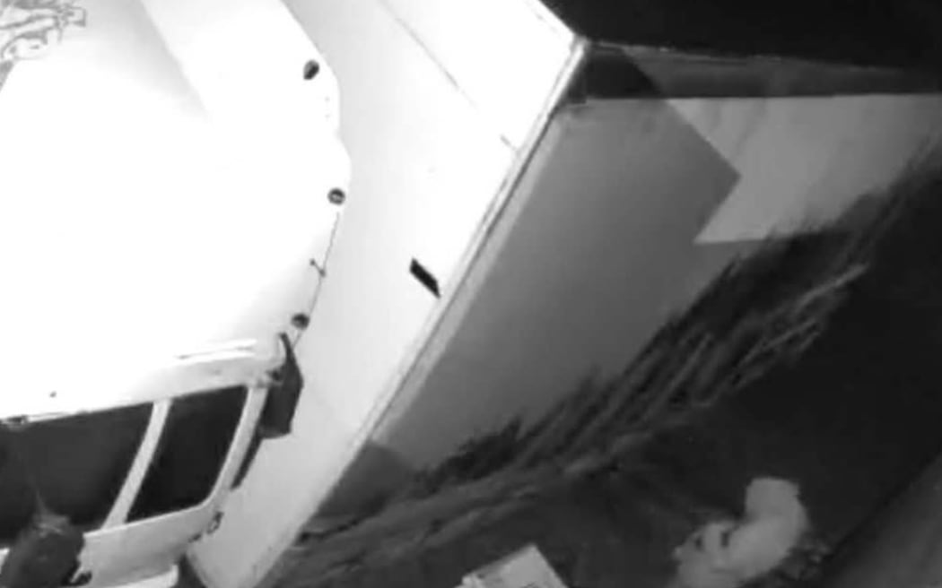 A thief allegedly drilled a hole into a large vegetable truck's fuel tank at Wilson's Vege farm shop in Winton on Thursday morning.