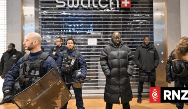 Scuffles from Europe to NYC as Swatch sale descends into chaos