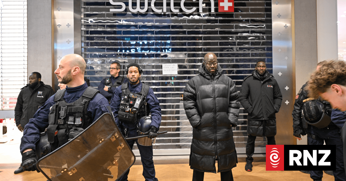 Scuffles from Europe to NYC as Swatch sale descends into chaos