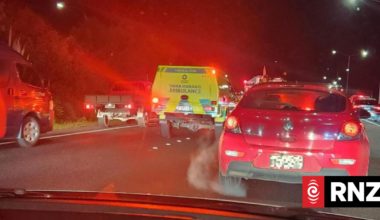 Delays after crash on Auckland's Southern Motorway