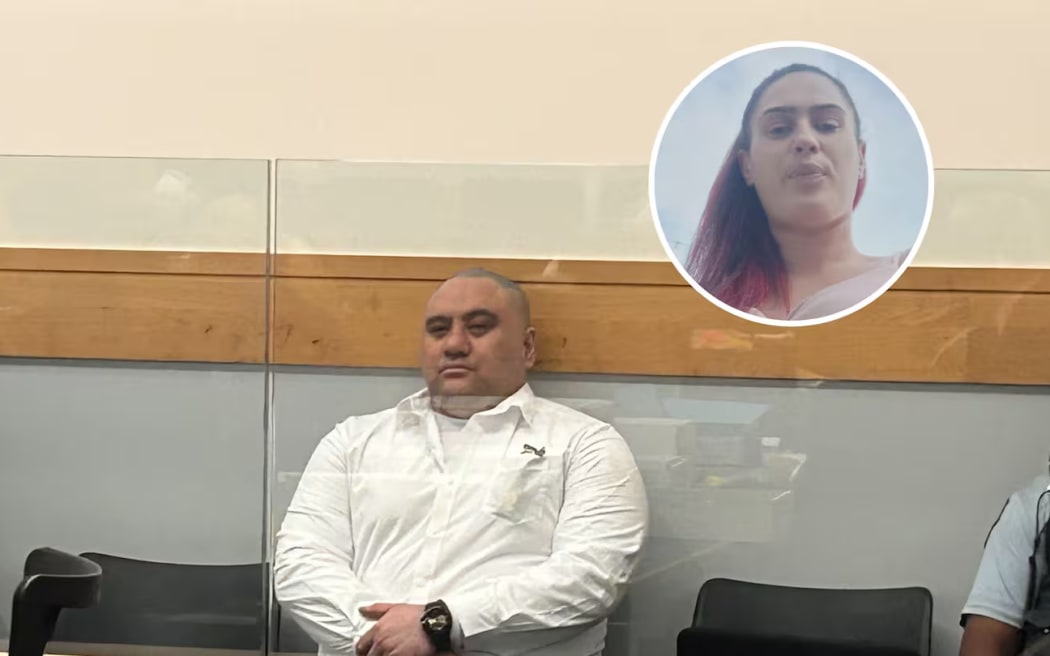 Anaru Morunga will serve at least 17 years without parole for the murder of his ex-partner and the mother of his two children, Jasmaine Reihana (inset). Photo / NZME