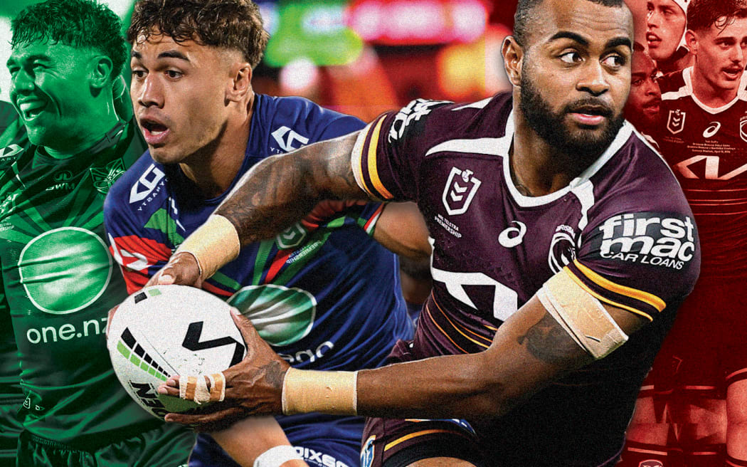 Chanel Harris-Tavita and Ezra Mam will square off, when NZ Warriors face Brisbane Broncos in NRL 'Magic Round'.