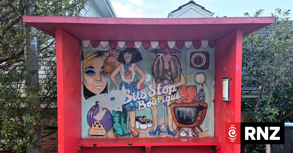 Wellington council removes artists' bus stop murals