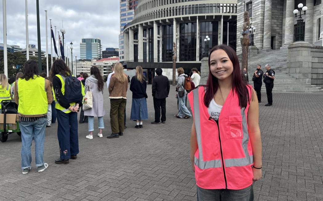 Miki Inoue-Palmer, School Strike 4 Climate Wellington co-director.
