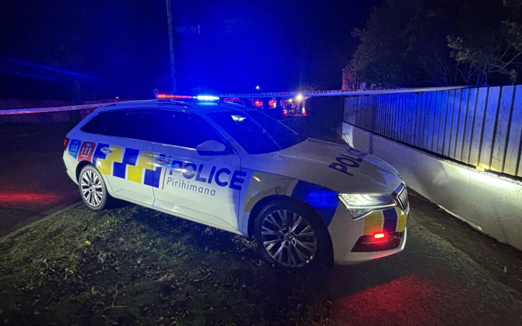Emergency services attend a house fire on Whitehall Street in Christchurch on 14 May, 2026.