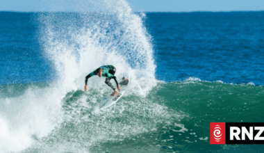 Early exits for Kiwi hopefuls at New Zealand Pro surf champs in Raglan