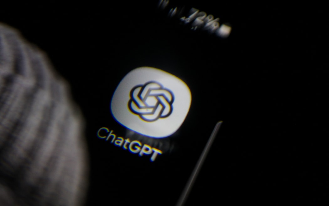 picture showing the ChatGPT application displayed on a smartphone screen, highlighting its growing role in everyday life and the increasing reliance on artificial intelligence tools that are shaping decision making and automating tasks, amid rising concerns over AI monopolizing certain jobs and prompting companies to reduce their workforce, in Tunis,Tunisia on May 5,2026. (Photo by Imen Ben Youssef / Hans Lucas via AFP)