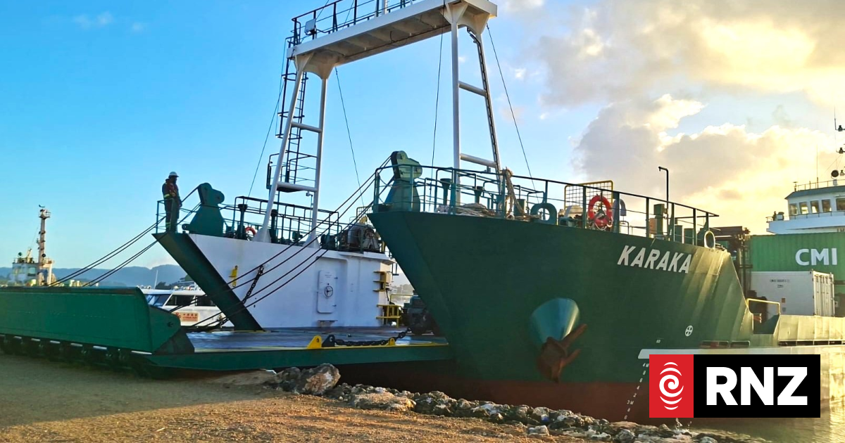 New Caledonian freight vessel begins service to Vanuatu despite diplomatic row