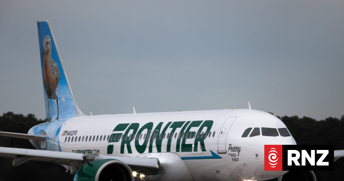 US Frontier Airlines plane suffers engine fire, reportedly hits pedestrian in Denver