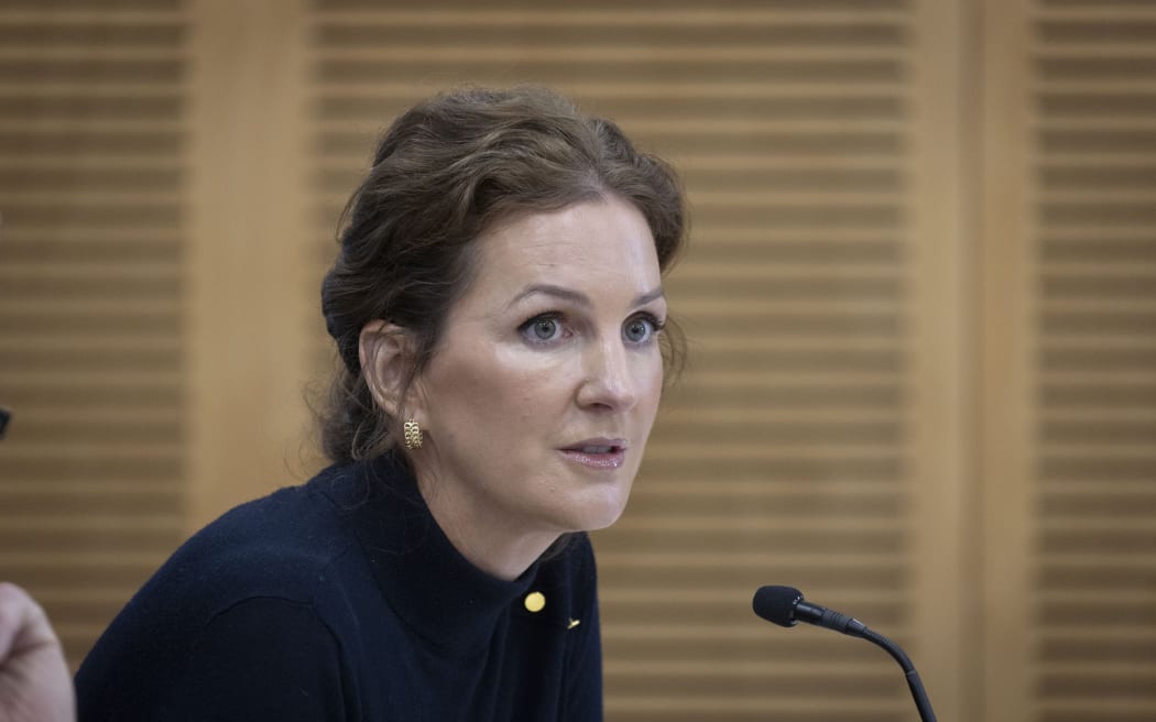 Waipā District Deputy Mayor Jo Davies-Colley voiced strong opinions on the options discussed. Credit Kelly Hodel / Waikato Times