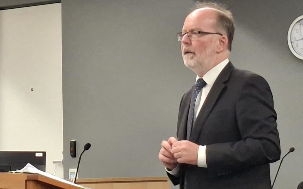 The lawyer assisting the coroner, Anson Grant.