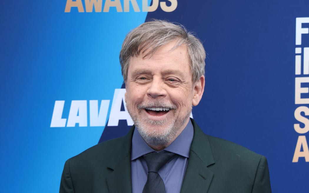 US actor Mark Hamill arrives for the 41st Film Independent Spirit Awards at The Hollywood Palladium in Hollywood, California on February 15, 2026. (Photo by Valerie MACON / AFP)