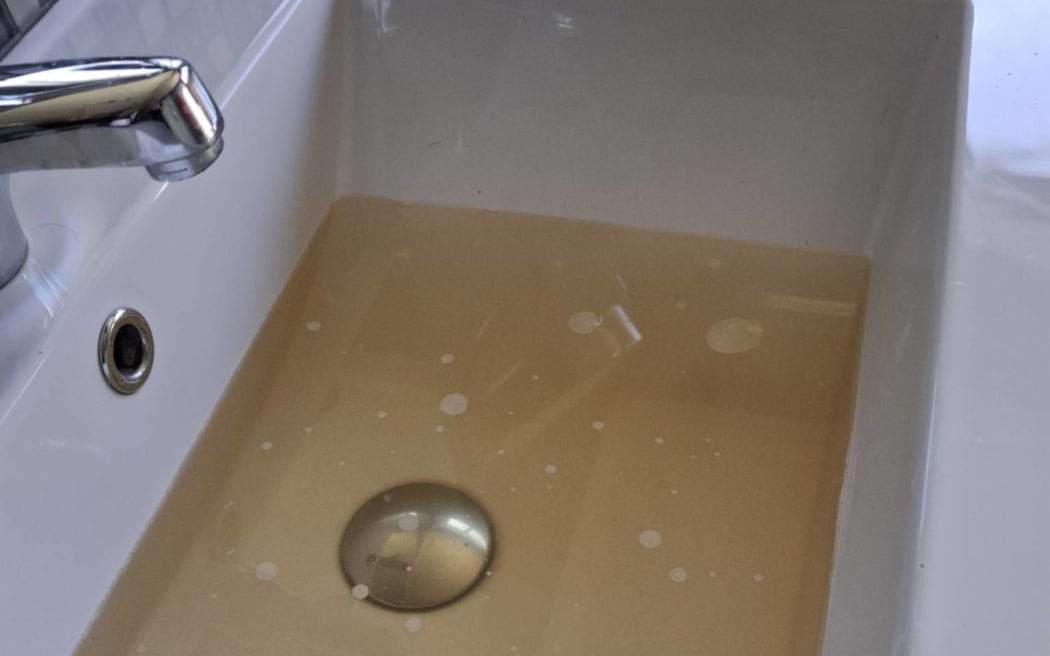 One resident said the tap water had been