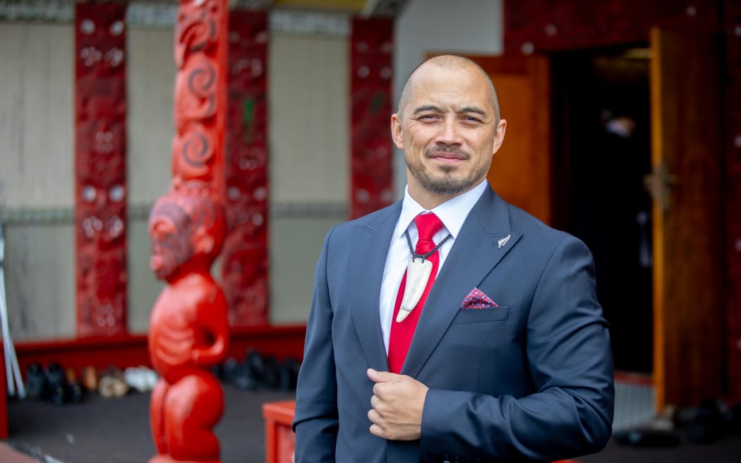 Labour Party Māori seats candidate Te Pūoho Katene.