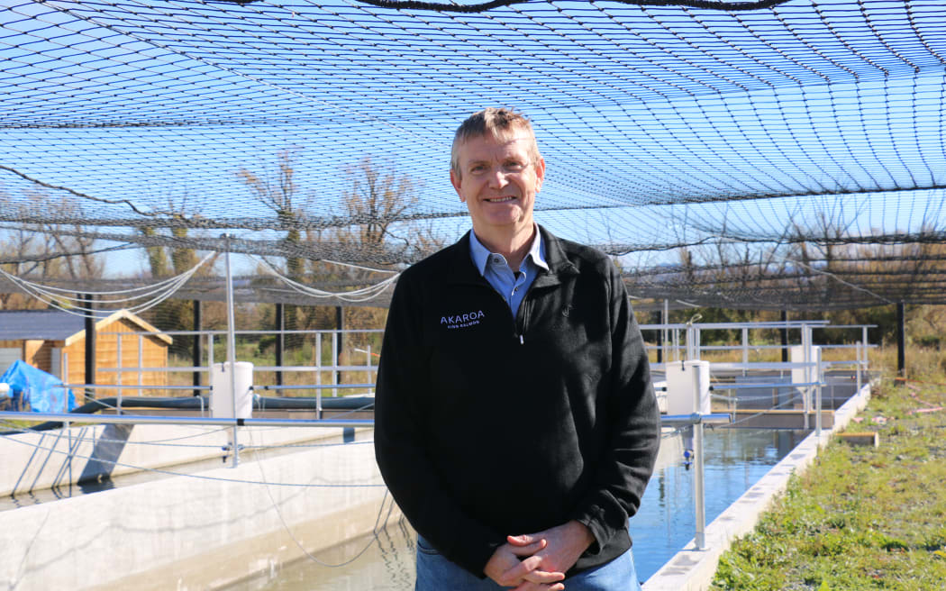 Akaroa King Salmon chief executive Stewart Hawthorn.