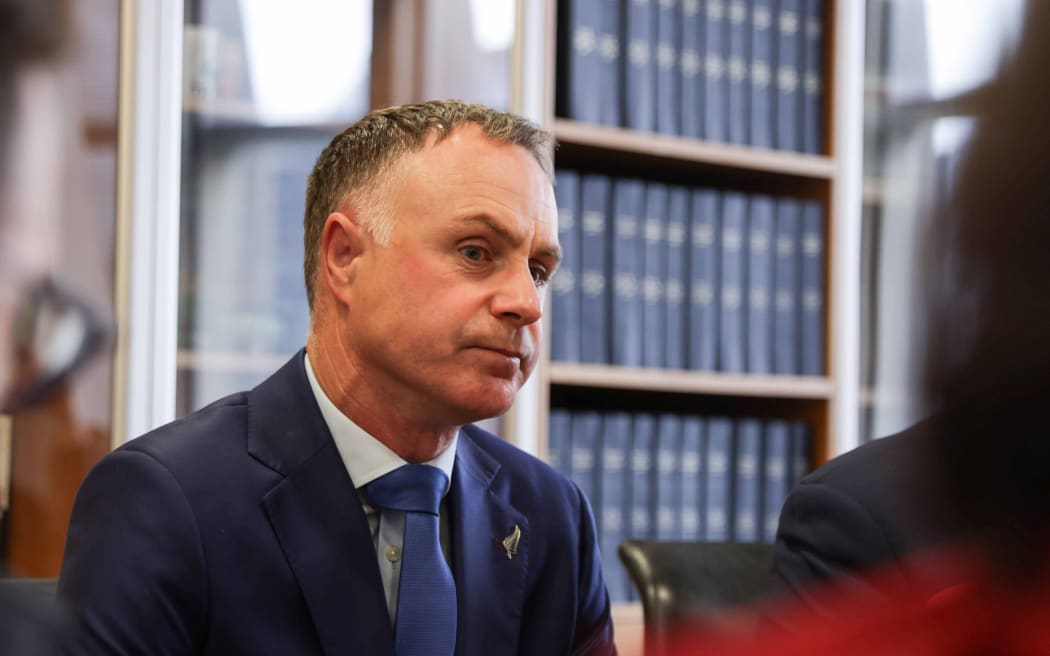 Local Government Minister Simon Watts.