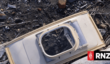 Mystery door on Wellington beach just a 'stunt', police say