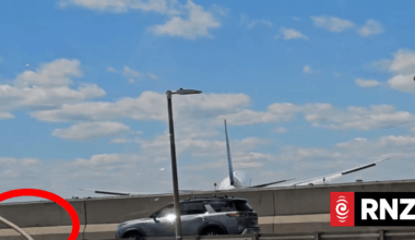 United 767 collides with truck during landing in New Jersey