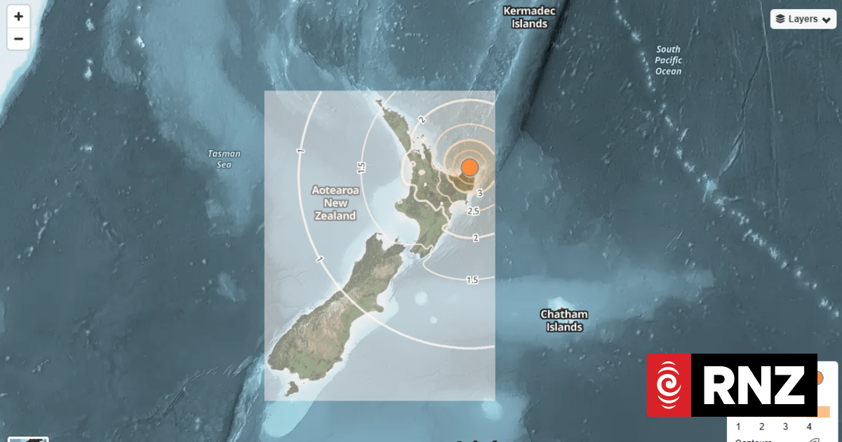 Small quake wakes Wellington, followed by jolt in East Cape