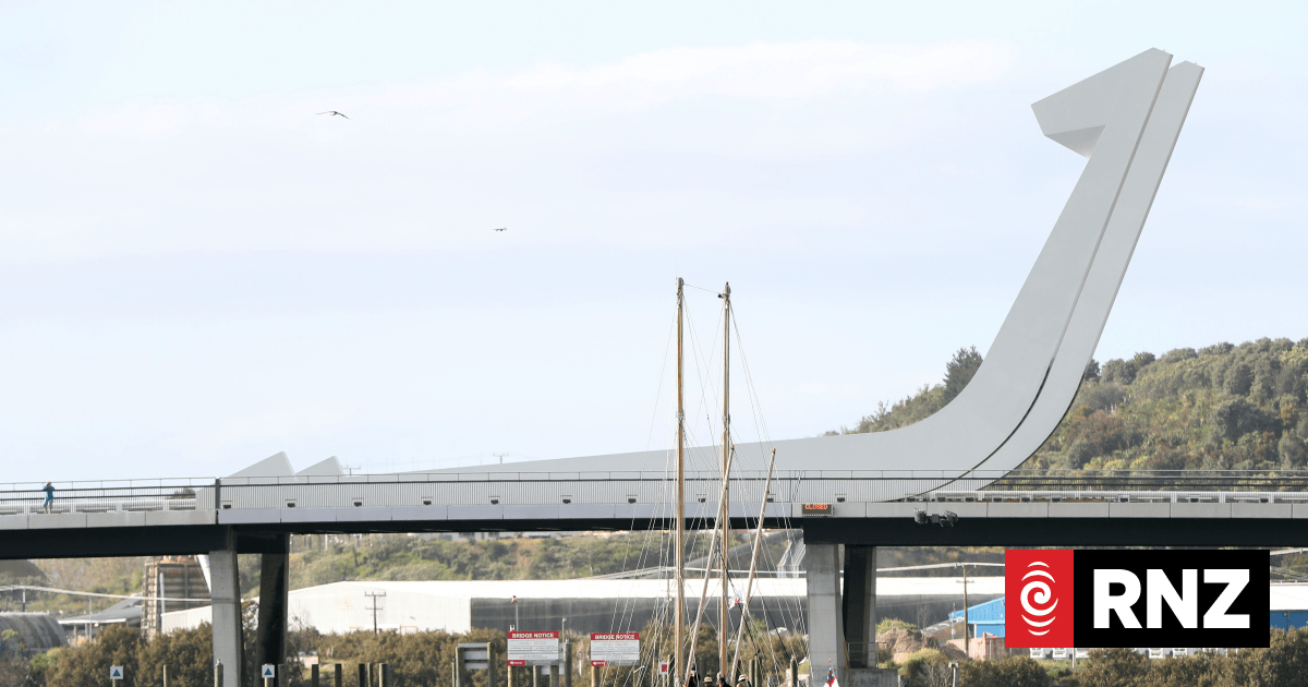 Cracks found inside giant 'fishhooks' of famous Whangārei bridge