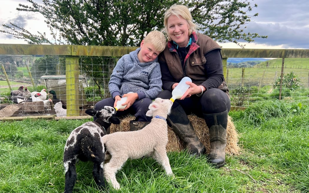Patoka farmer and veterinarian Sally Newall's nine-year-old son Ted had epilepsy and other medical needs.