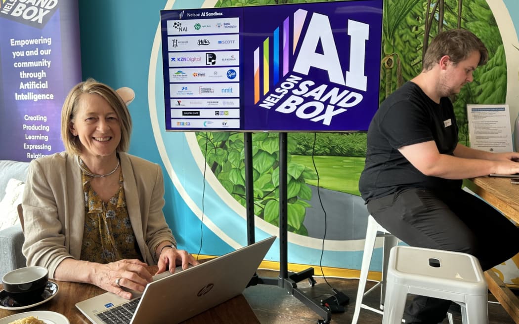 Nelson AI Sandbox programmes manager Sloane Bayley.