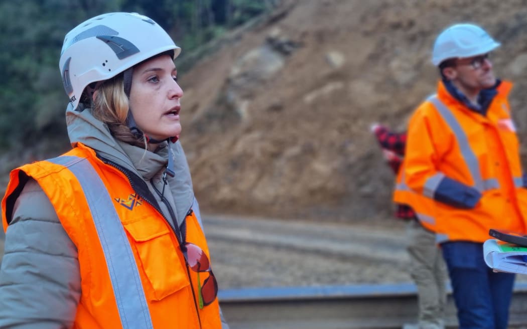 incident controller Kendra Dude Ludeke says ongoing road closures are likely at the 'monster' slip site.