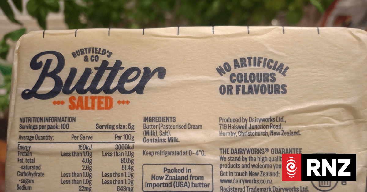 Cut-price American butter causing confusion among some shoppers