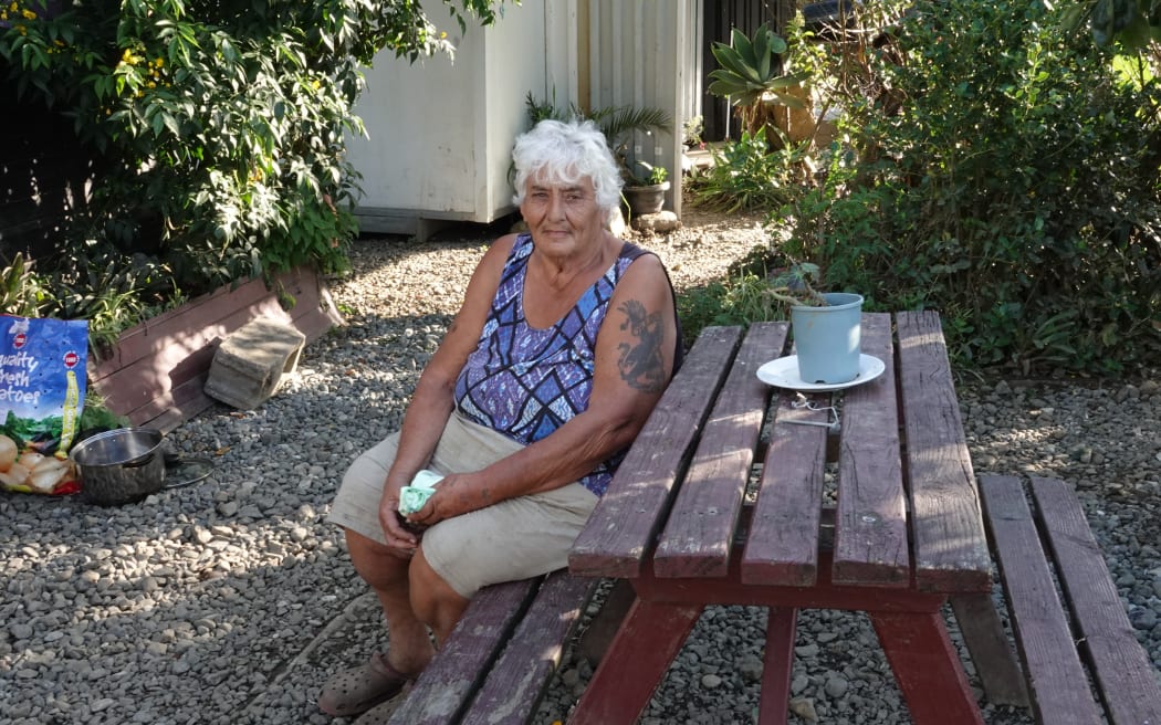 Bridget Wallace’s home was swamped by metre-deep, silt-laden floodwaters.