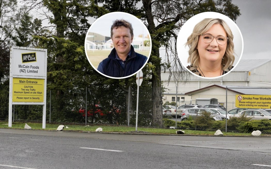 Central Hawke’s Bay mayor Will Foley and Hastings mayor Wendy Schollum will be meeting with McCain representatives to discuss the reasons for the company’s closure.
