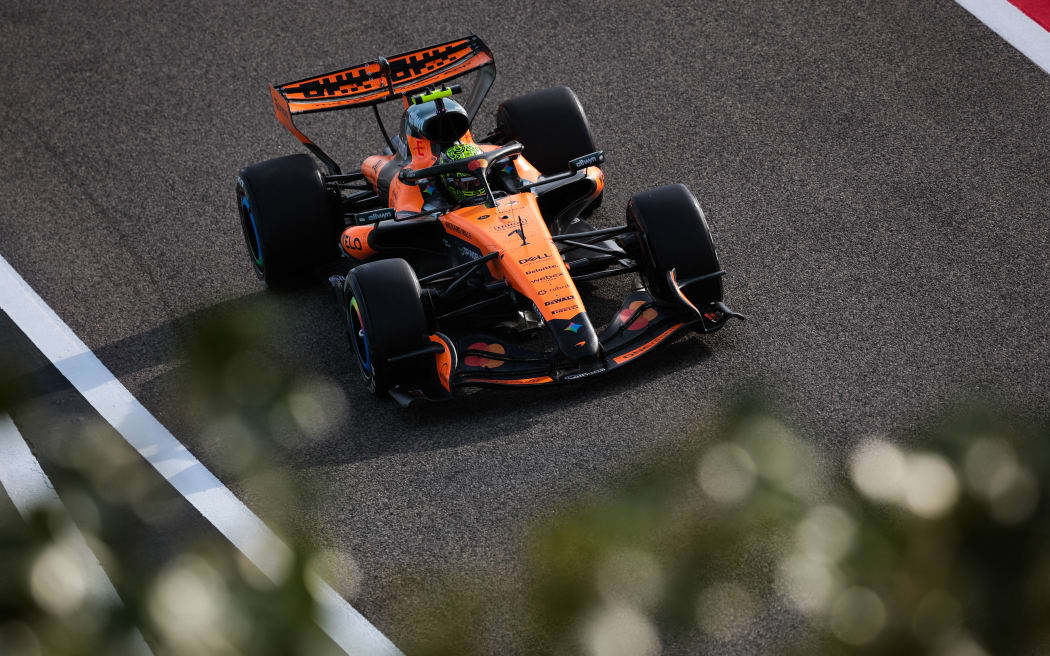 McLaren driver Lando Norris, 2026 pre-season testing.