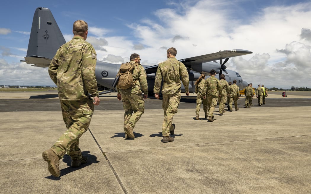 A Royal New Zealand Air Force C-130J Hercules aircraft has deployed to the Gisborne region to help recovery efforts following last week’s severe weather.