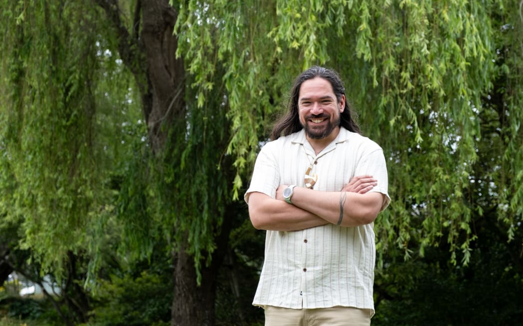 Te reo Māori advocate and ReoPol managing director Dr Vincent Olsen-Reeder (Tauranga Moana, Te Arawa). ReoPol provides expert Māori language and policy guidance for government and organisations.