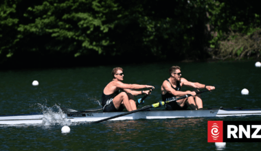 Men's pair lead New Zealand medal hopes at Rowing World Cup