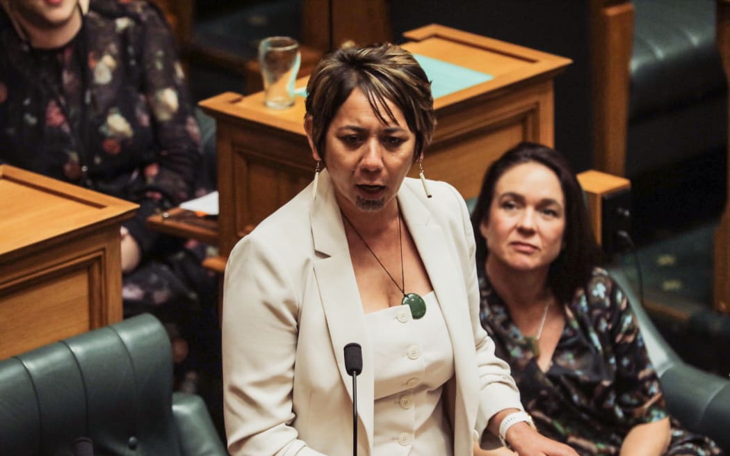 Labour MP, Cushla Tangaere-Manuel, speaking following the first reading of the Treaty Principles Bill, on 14 November, 2024.