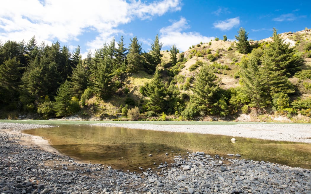 Mohaka River near Pungahuru Falls near Napier.