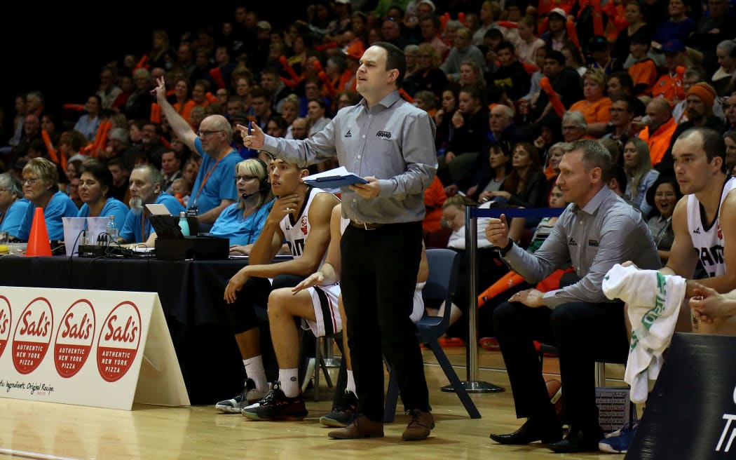 New Zealand 3x3 men's basketball coach Piet Van Hasselt