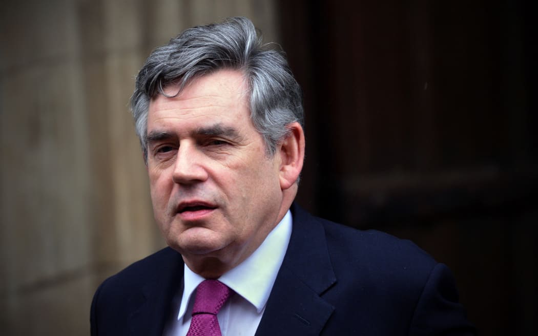 Gordon Brown.