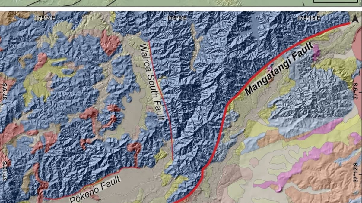 Magnitude 6.8 earthquake possible on Auckland faultline - study