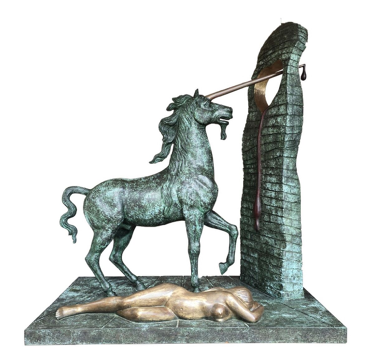 Salvador Dalí's 'Unicorn'.