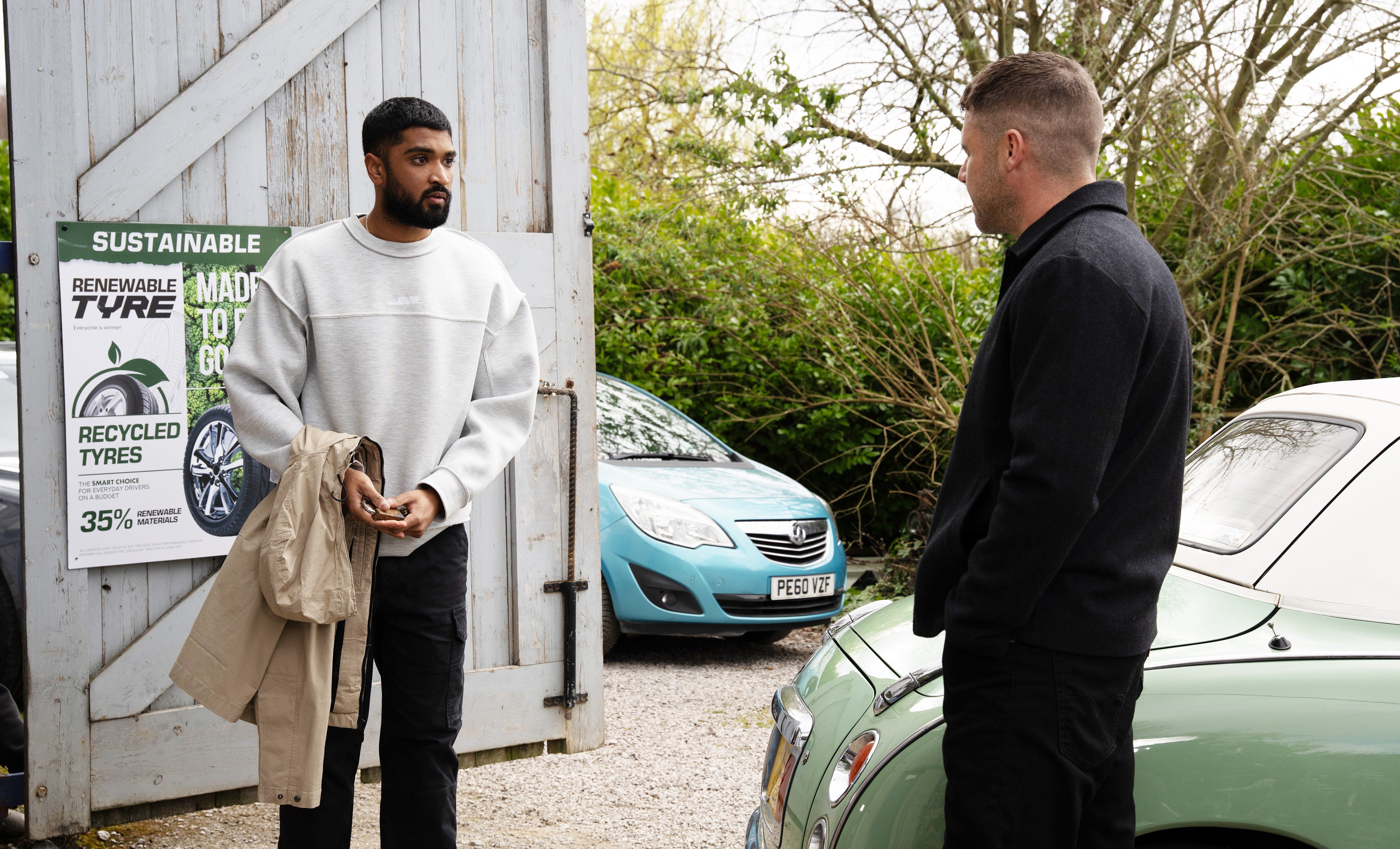 kammy hadiq, aaron dingle, emmerdale