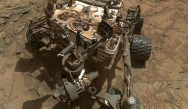 Mars rover hits rocky snag with power tool